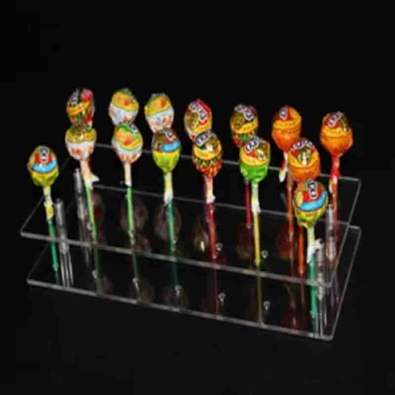 長方形亞克力棒棒糖展示架定制